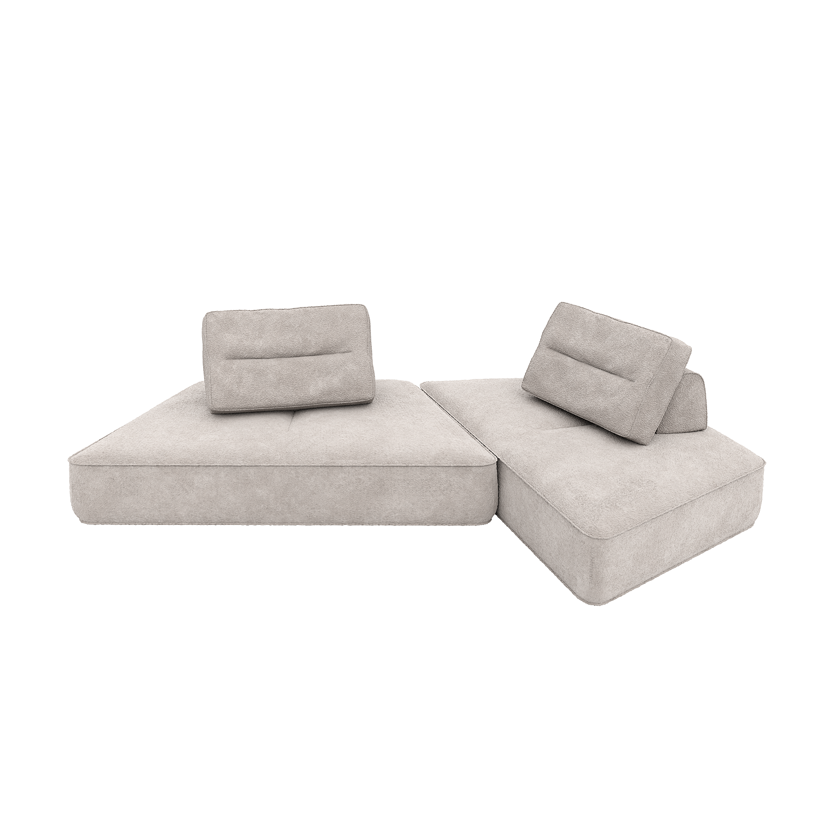 Canapé 9 couches épais modulaire 