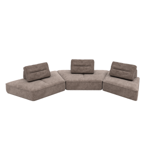Canapé 9 couches épais modulaire 