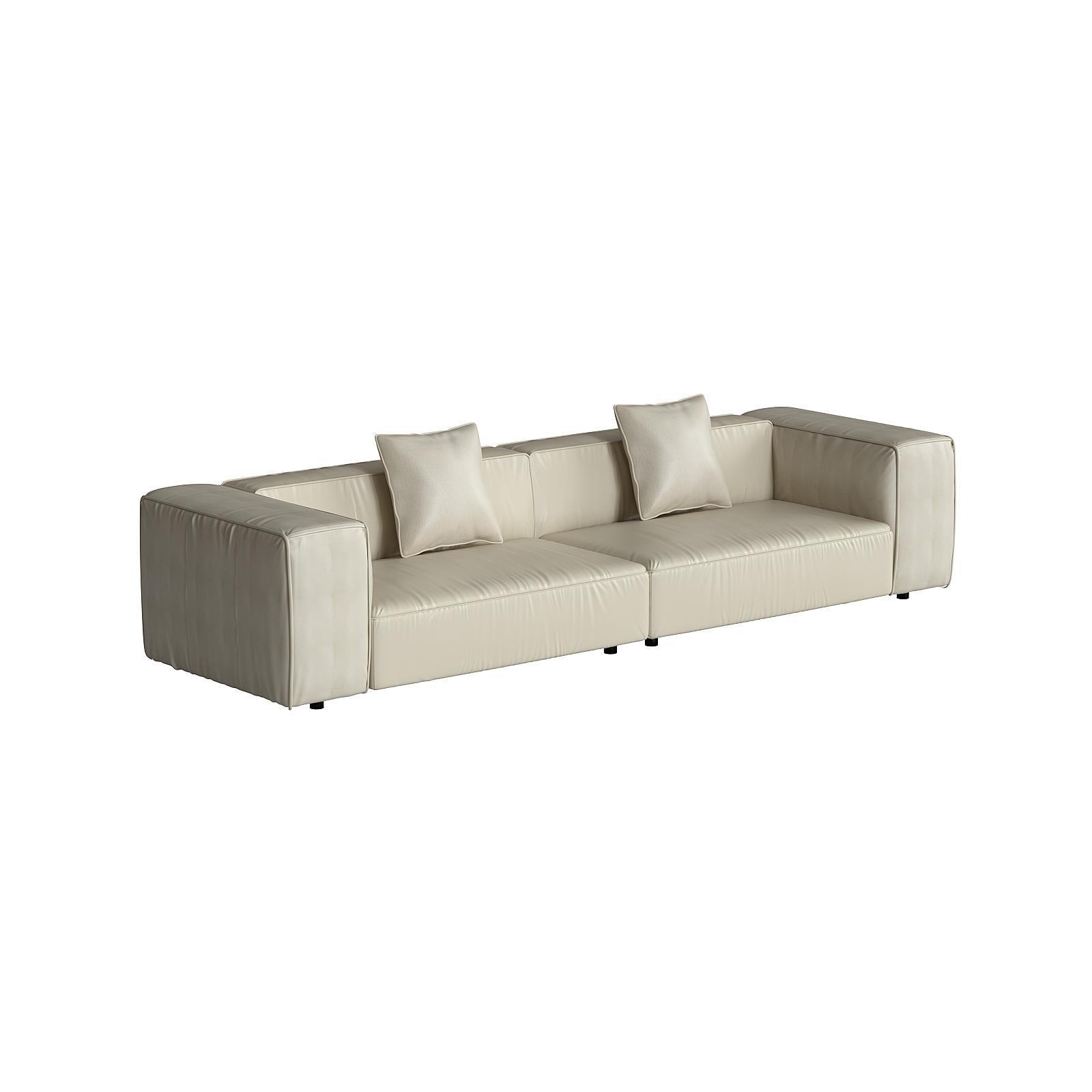 Butter Sofa Soft / Wide Armrests - 5-Seater